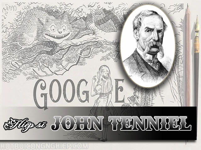 Hiệp sĩ John Tenniel được Google Doodle vinh danh