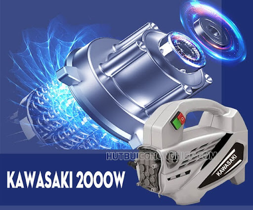 máy rửa xe kawasaki 2000w