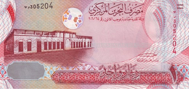 Đồng tiền cao nhất thế giới Dinar Bahrain (BHD)